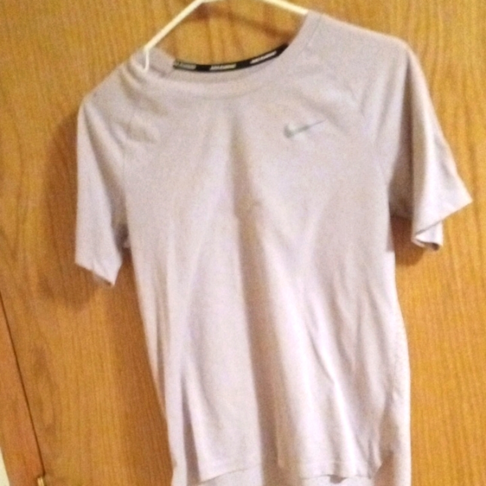 Nike Lavender Tee with Swoosh Logo